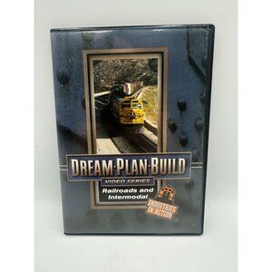 Dream Plan Build Railroads And Intermodal Industries In Action DVD 2008 Kalmbach